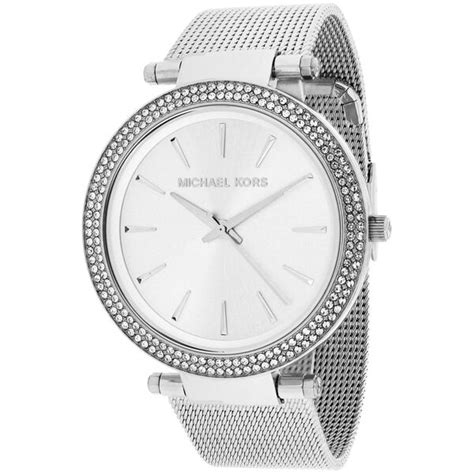 Michael Kors Women's MK3367 'Mesh Darci' Stainless Steel 